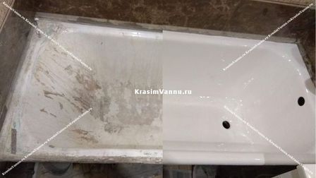 Реставрация ванн в Шатуре