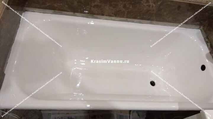 Восстановление эмали ванной своими руками