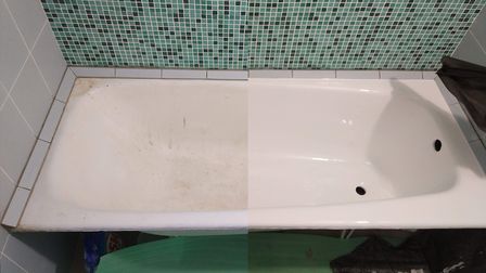Особенности покрытия ванны эмалью